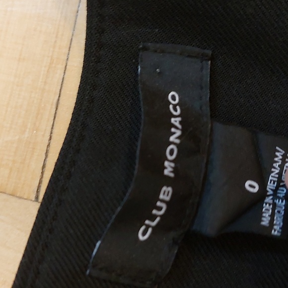 Club monaco wool blend high waist Bermuda shorts size 0 - Picture 3 of 6